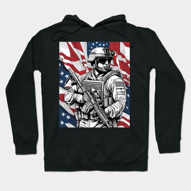 Platoon Hoodie by animegirlnft